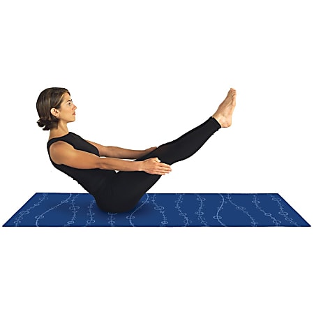 GoFit Designer Yoga Mat Bubbles Yoga Exercise Stretching 68 Length