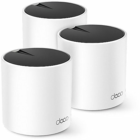 TP-Link Deco X25 Wi-Fi 6 IEEE 802.11 a/b/g/n/ac/ax  Wireless Router - Dual Band - 2.40 GHz ISM Band - DECOX253PACK