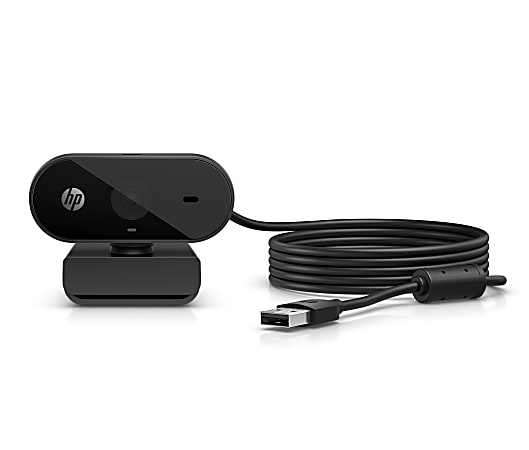 HP 320 FHD Webcam, Black
