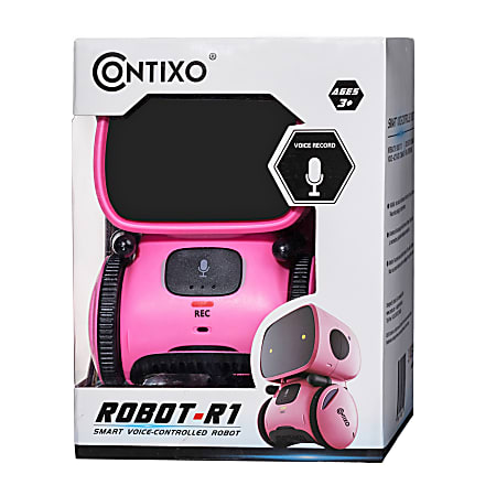 Contixo R1 Learning Educational Kids Robot, All Ages, Pink