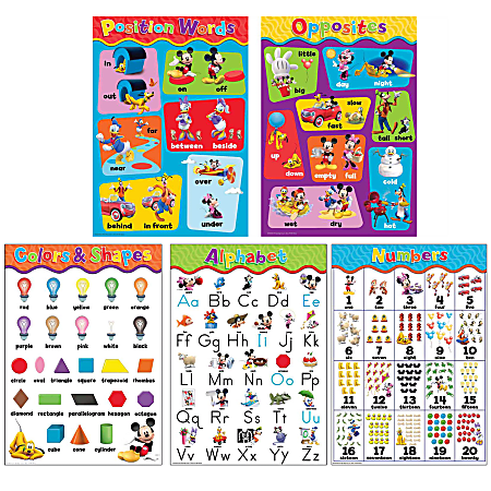 Eureka School Mickey Mouse Clubhouse Beginning Concepts Bulletin