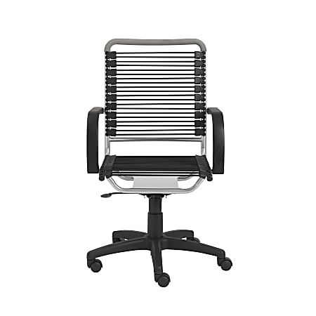 Black bungee office chair shop