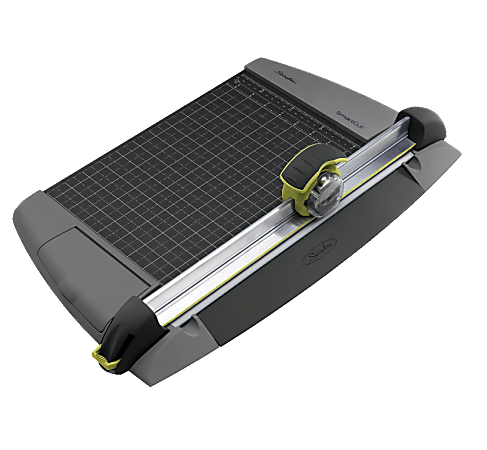 Swingline® SmartCut® Heavy-Duty Commercial Rotary Paper Trimmer, 24", Gray