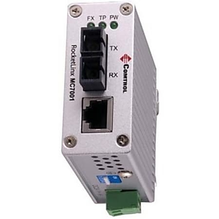 Comtrol RocketLinx MC7001 Fast Ethernet Media Converter