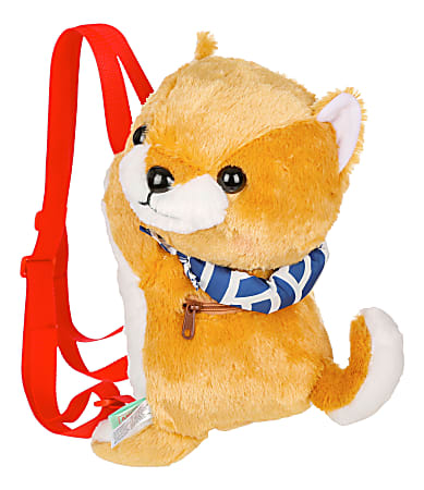 AMUSE Backpacks, Gold Shiba Inu