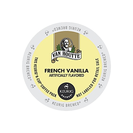 Van Houtte® French Vanilla Coffee K-Cups®, Box Of 18