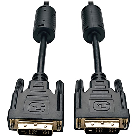Tripp Lite 25ft DVI Single Link Digital TMDS Monitor Cable DVI-D M/M 25' - 25ft DVI Video Cable for Video Device, Projector, Monitor, TV - First End: 1 x DVI-D