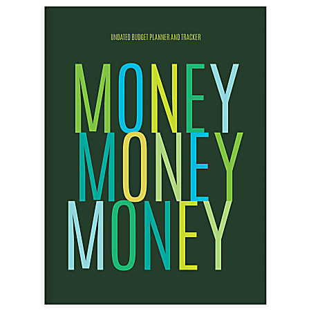 TF Publishing Open Dated Money Budget & Family Finance Tracker, 10-1/4" x 7-1/2", Money