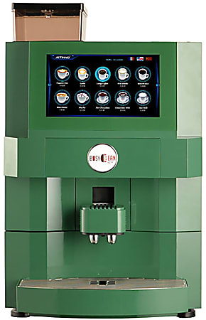 Hoffman Busy Bean Super Automatic SENSA Espresso Machine, 150-Cup, Green