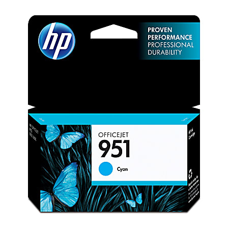 HP 951 Cyan Ink Cartridge, CN050AN