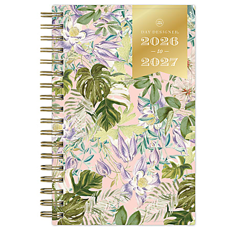 Planning Calendar DD Palmetto Blush PP 3.625x6.125 AY26&ndash;27