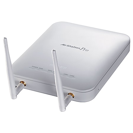 BUFFALO AirStation Pro 802.11n Dual Band Gigabit PoE Wireless Access Point (WAPS-APG600H)