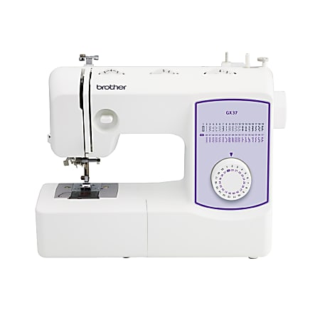 BROTHER WHITE ELECTRIC SEWING MACHINE 10 BUILT IN STITCHES STRAIGHT/ ZIGZAG  SEWING BUTTON HOLE FEATURE 