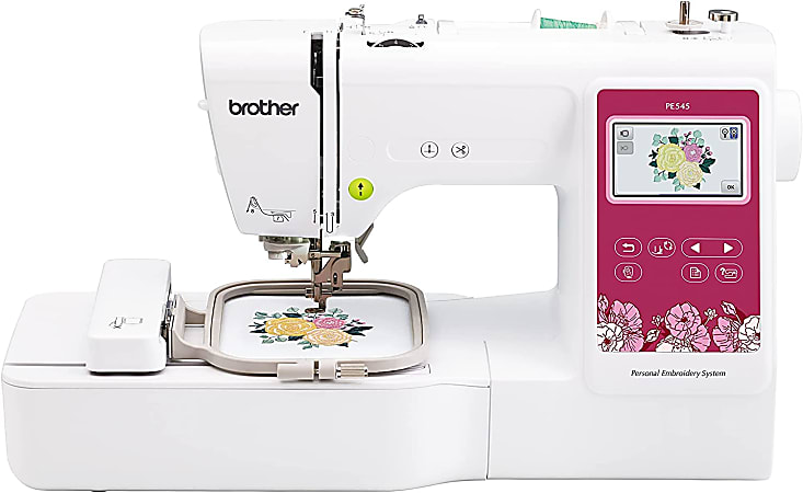  Brother SE2000 Sewing + Embroidery Machine, 5 x 7 Field, Cuts  Jump Stitches, Wireless + Grand Slam Bundle Includes 64 Embroidery Threads,  50,000 Designs and More!
