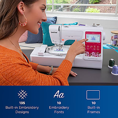 Brother PE545 4 x 4 Embroidery Machine - Office Depot