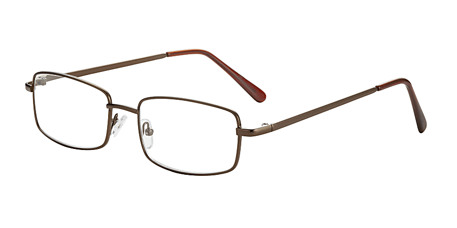 ICU Eyewear DDE Linden Men's Reading Glasses, Bronze/Brown, +1.75