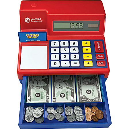 Learning resources pretend & hot sale play calculator cash register