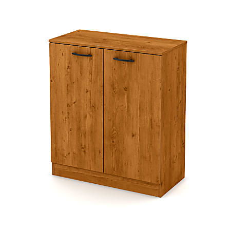 South Shore Axess 2-Door Storage Cabinet, Country Pine
