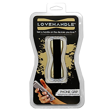 Lovehandle Smartphone Grip Gold Office Depot