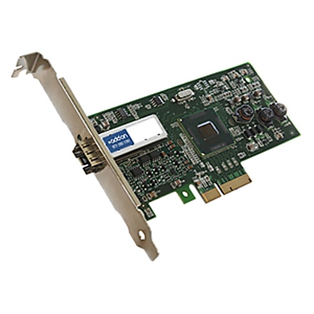 AddOn 100Mbs Single Open SFP Port Network Interface Card - 100% compatible and guaranteed to work