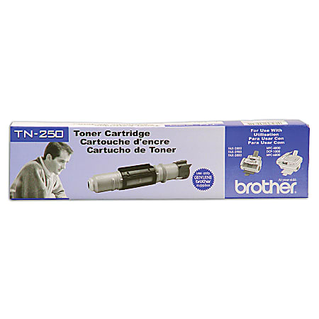 Brother® TN-250 Black Toner Cartridge, TN-250BK