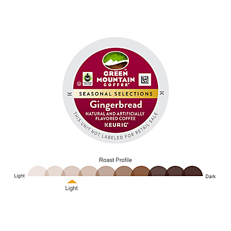 Green Mountain Coffee Pods Gingerbread Coffee K Cup Pods Box Of 18 Office Depot