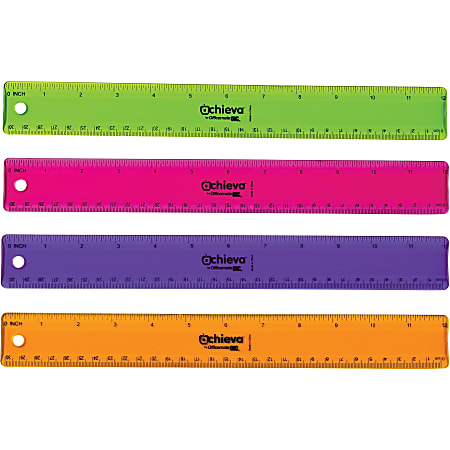 Officemate Flexible Rulers - 12 Officemate Flexible Rulers - 12