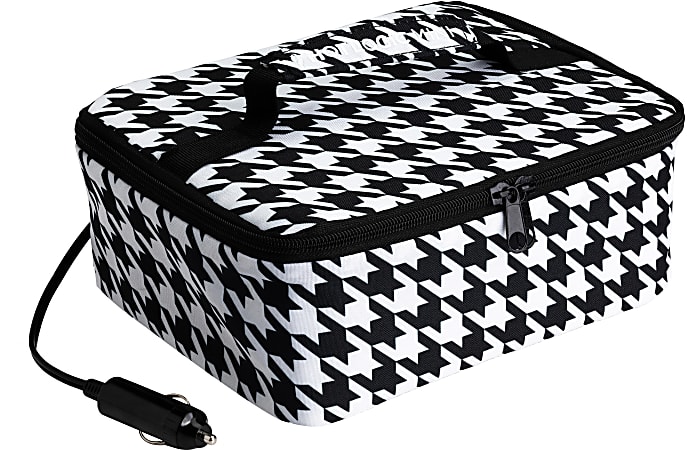 Hotlogic Portable Personal 12V Mini Oven Houndstooth