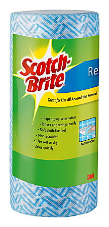 Scotch-Brite™ Multipurpose Reusable Wipes, Pack Of 40 Wipes