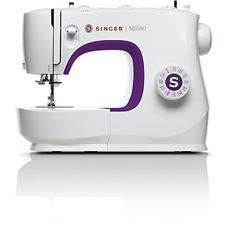 Singer M3500 Sewing Machine 32 Built In Stitches Automatic Threading -  Office Depot