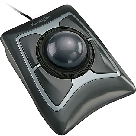 Kensington Expert Mouse Wired Trackball BlackGray - Office Depot