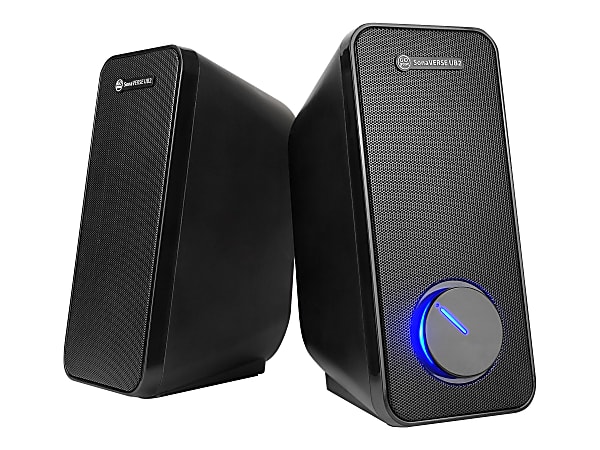 GOgroove SonaVERSE 2.0 Speaker System - Desktop - USB