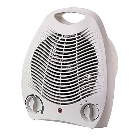 Optimus Portable Fan Heater With Thermostat, 5" x
