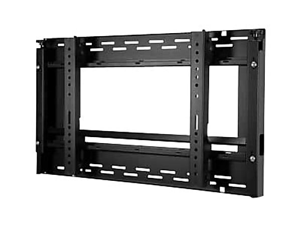 Peerless DS-VW665 - Mounting kit (wall mount) - for flat panel - black powder coat - screen size: 40"-65" - wall-mountable