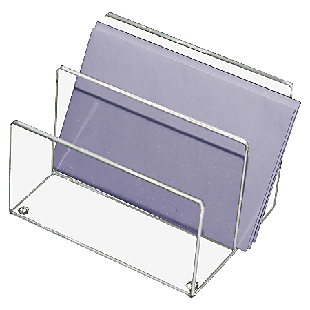 Kantek Mini Sorter, 4" x 4 1/8" x 6 5/16", Clear