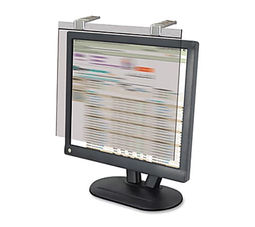 Kantek LCD Privacy Filter Clear - For 20"LCD Monitor - Scratch Resistant - Anti-glare - 1 Pack