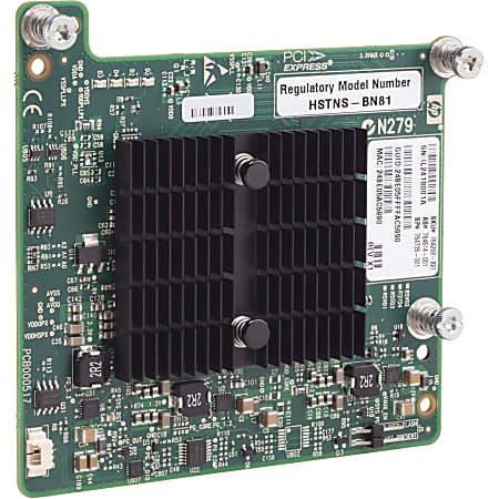 HP InfiniBand QDR/Ethernet 10Gb 2-Port 544+M Adapter