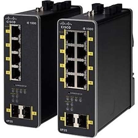 Cisco IE-1000-4T1T-LM Industrial Ethernet Switch - 5 Ports - Manageable - Fast Ethernet - 10/100Bas - IE10004T1TLM