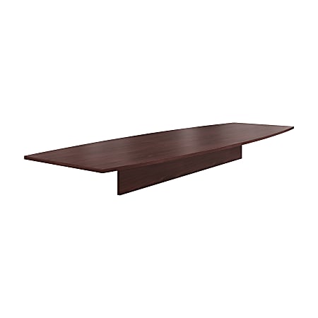 HON® Preside™ Boat-Shaped Conference Table Top, 144"W,