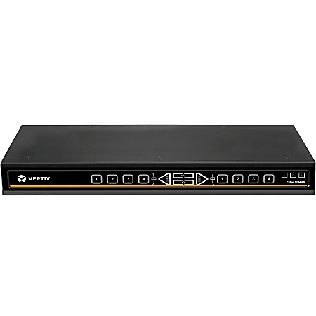 Cybex SCM145 Secure KVM Switch - 4-Port, Dual Display, DVI-I in, DVI-I out, Secure Matrix KVM with DPP (Dedicated Peripheral Port)