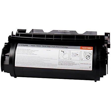 Lexmark™ 12A7468 High-Yield Black Print Cartridge