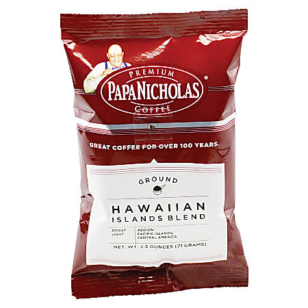 PapaNicholas Coffee Single-Serve Coffee Packets, Hawaiian Islands