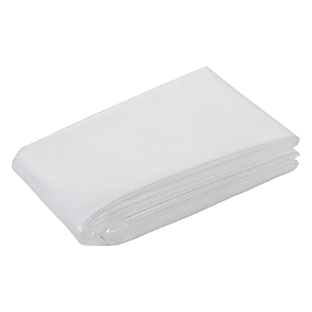 Monster Trucks® Queen-Size Plastic Mattress Bag, 10”H x 60”W x 96”D, Clear