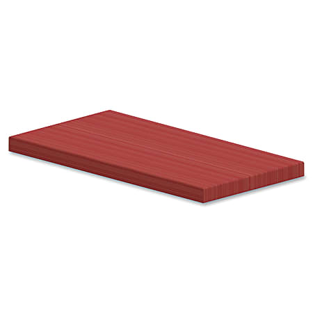 Lorell® 36"W Credenza Seat Cushion, Heat Wave Red