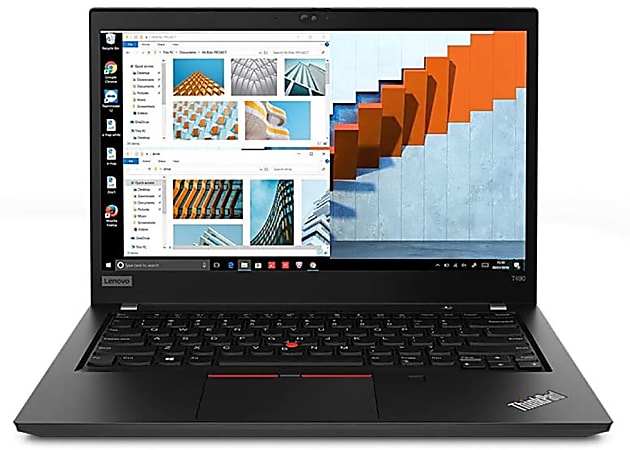 Lenovo® ThinkPad® T490 Refurbished Laptop, 14" Screen, Intel® Core™ i7, 24GB Memory, 1TB Solid State Drive, Windows® 10 Pro