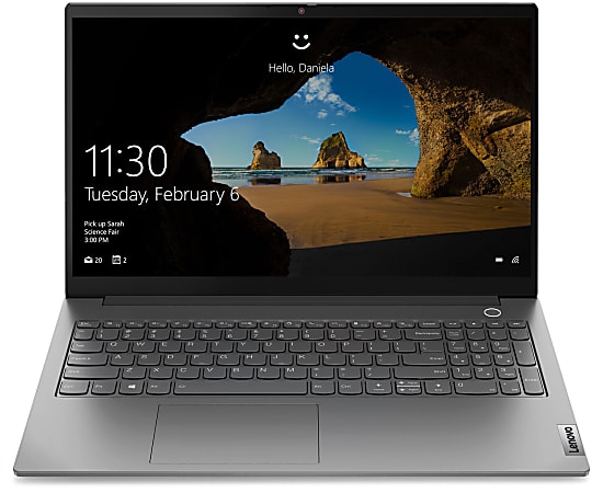 Lenovo® ThinkBook® 15 G2 Refurbished Laptop, 15.6" Screen, Intel® Core™ i7, 16GB Memory, 512GB Solid State Drive, Windows® 10 Pro