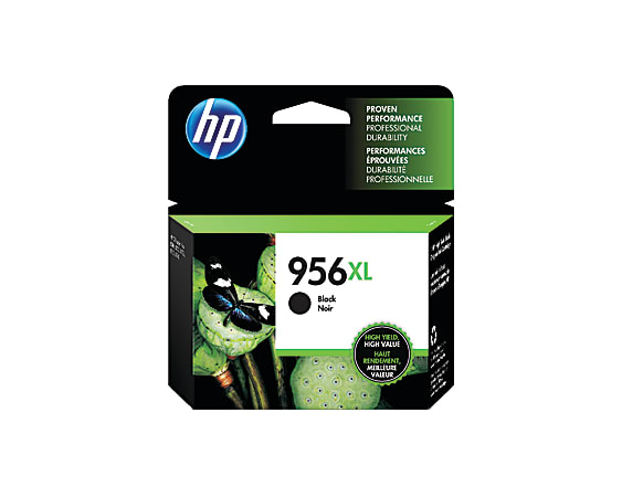 HP 956XL Black High-Yield Ink Cartridge, L0R39AN