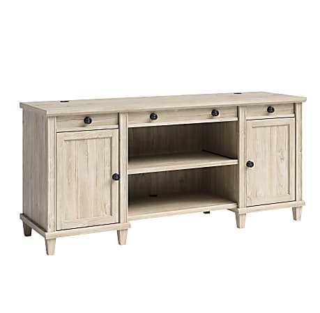 Sauder® Hammond 66"W Computer Credenza, Chalk Oak