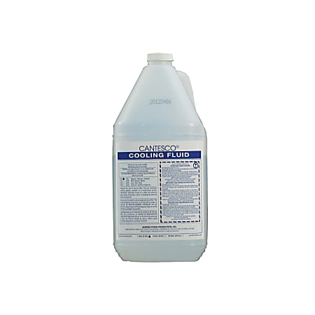 Cantesco Mid-Temperature Cooling Fluids, 128 Oz, Case Of 4 Cans
