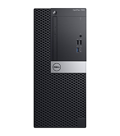 Dell™ Optiplex 7060-MT Refurbished Desktop PC, Intel® Core™ i5, 16GB Memory, 256GB Solid State Drive, Windows® 11 Pro
